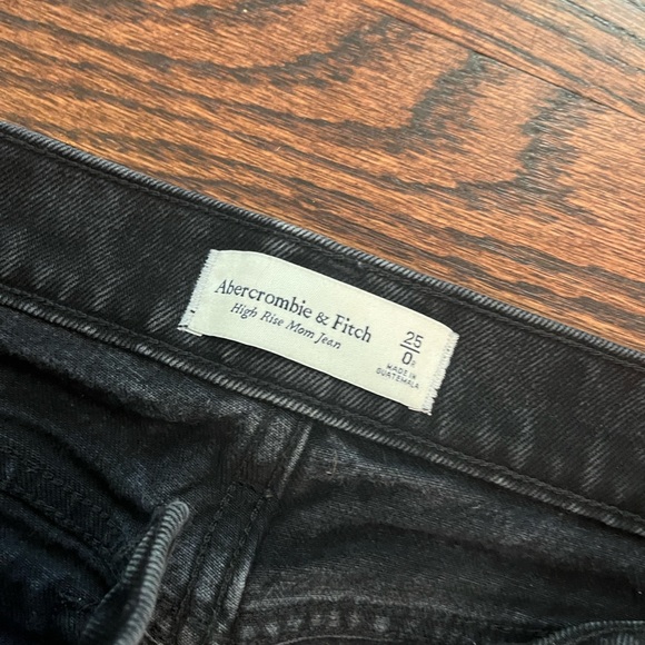 Abercrombie & Fitch Dark Wash High Rise Jeans - Picture 2 of 4
